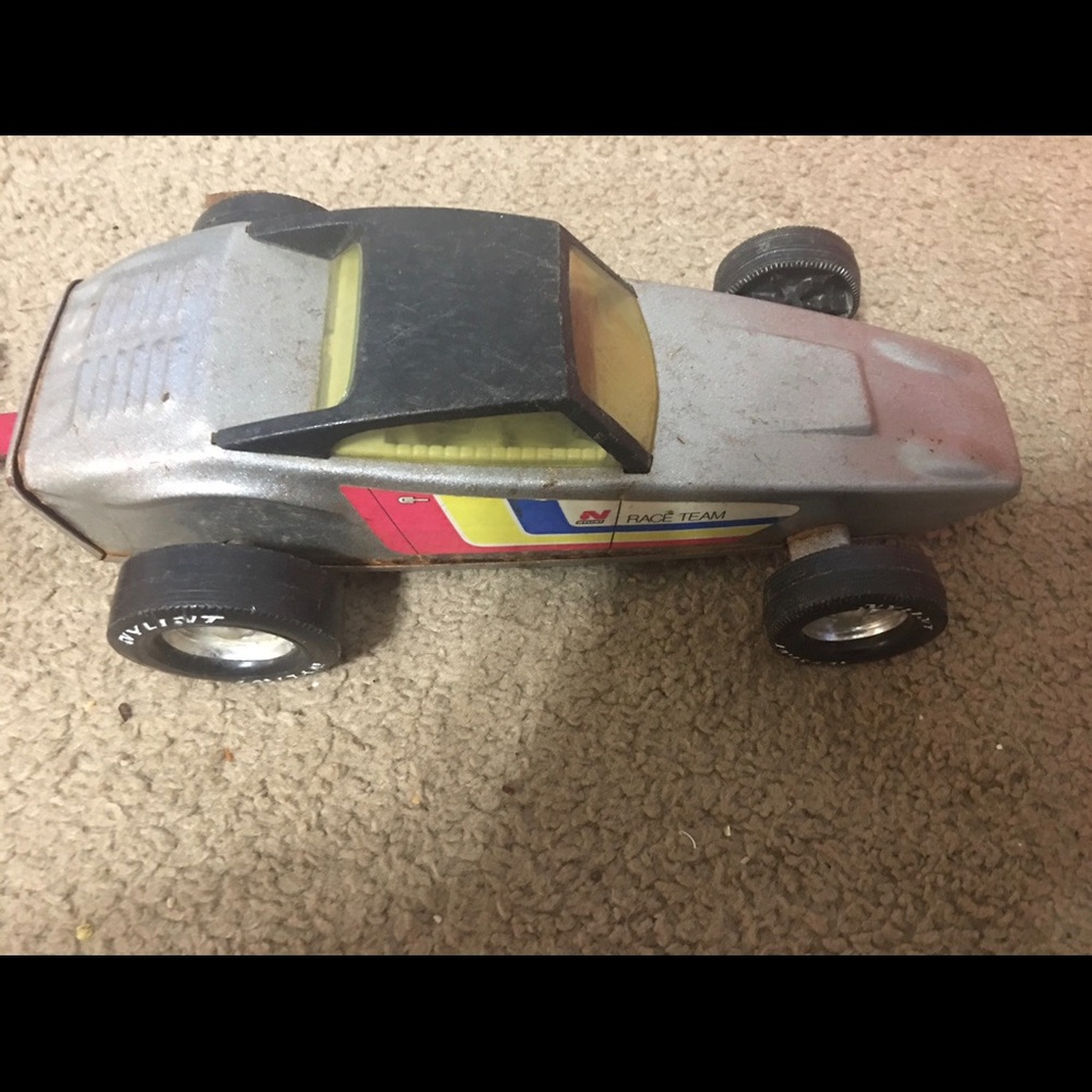 (Very Rare Vintage) 1970 Toy vehicle w/Trailer.